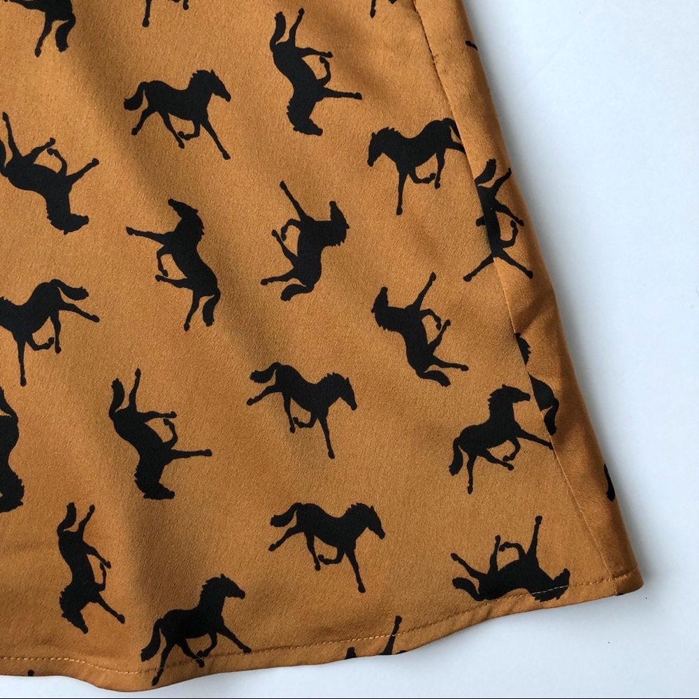 Boutique Small Sweetheart A-line Mustard Dress D6 - Picture 4 of 7